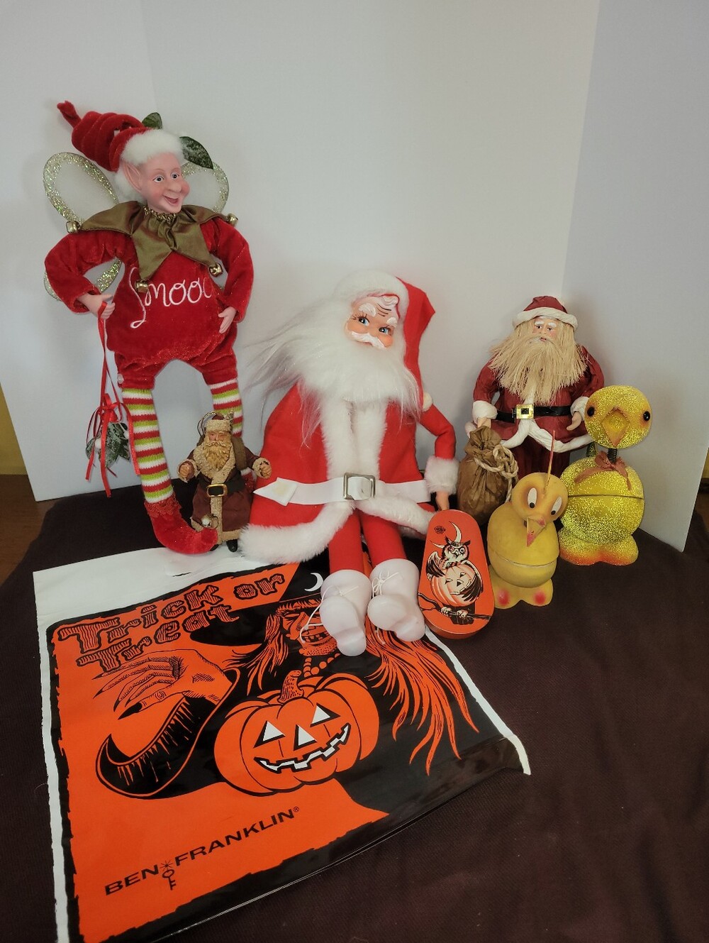 Vintage Holiday Lot. Easter, Christmas, Halloween